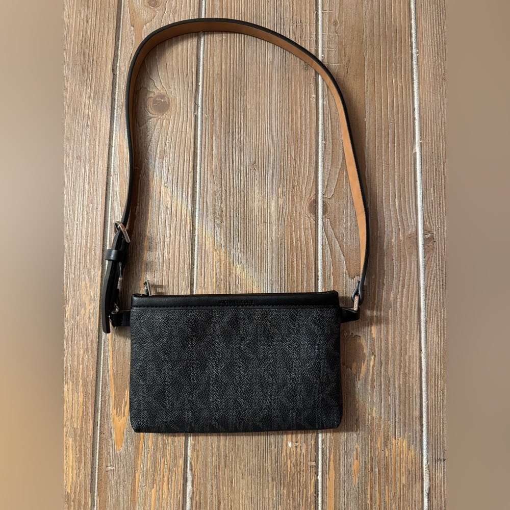 Michael Kors Black Belt Bag